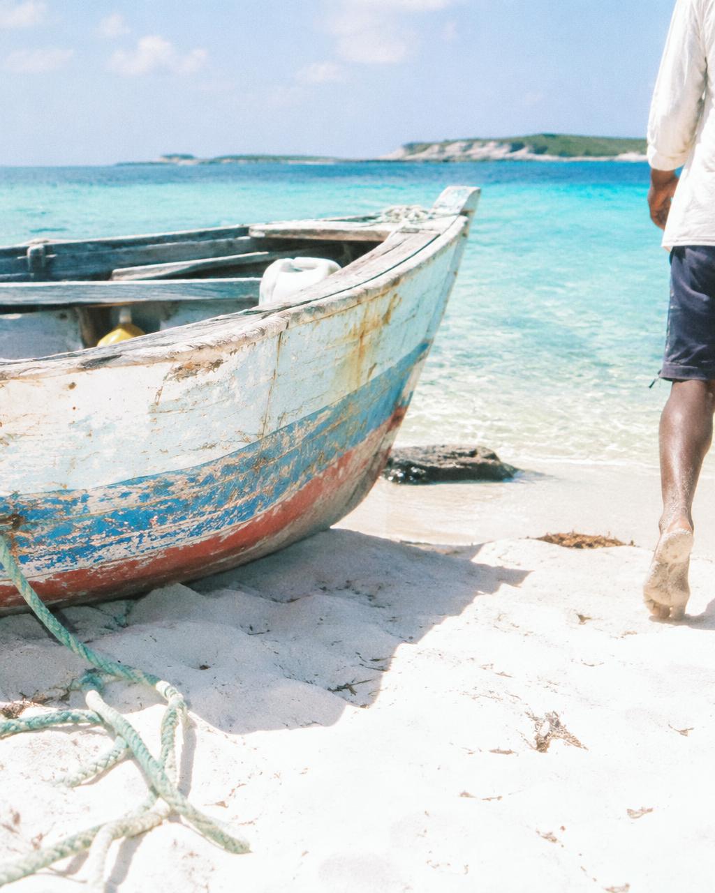 Boat in Los Roques
